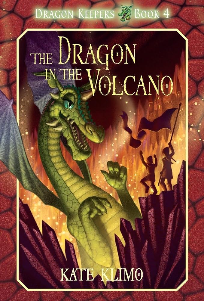 Dragon Keepers #4: The Dragon in the Volcano cover image