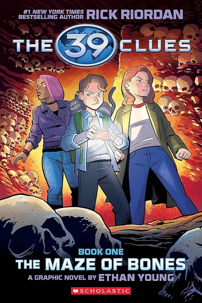39 Clues: The Maze of Bones: A Graphic Novel (39 Clues Graphic Novel #1) (The 39 Clues) cover image