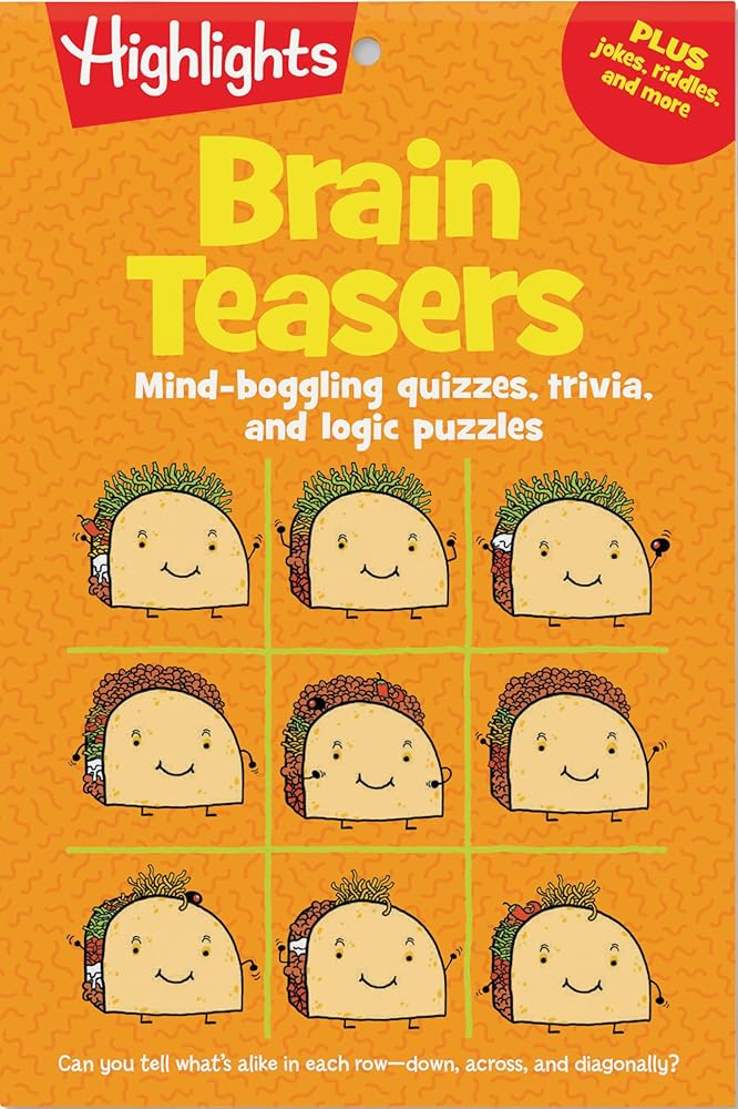Brain Teasers (Highlights Puzzle Pads) cover image