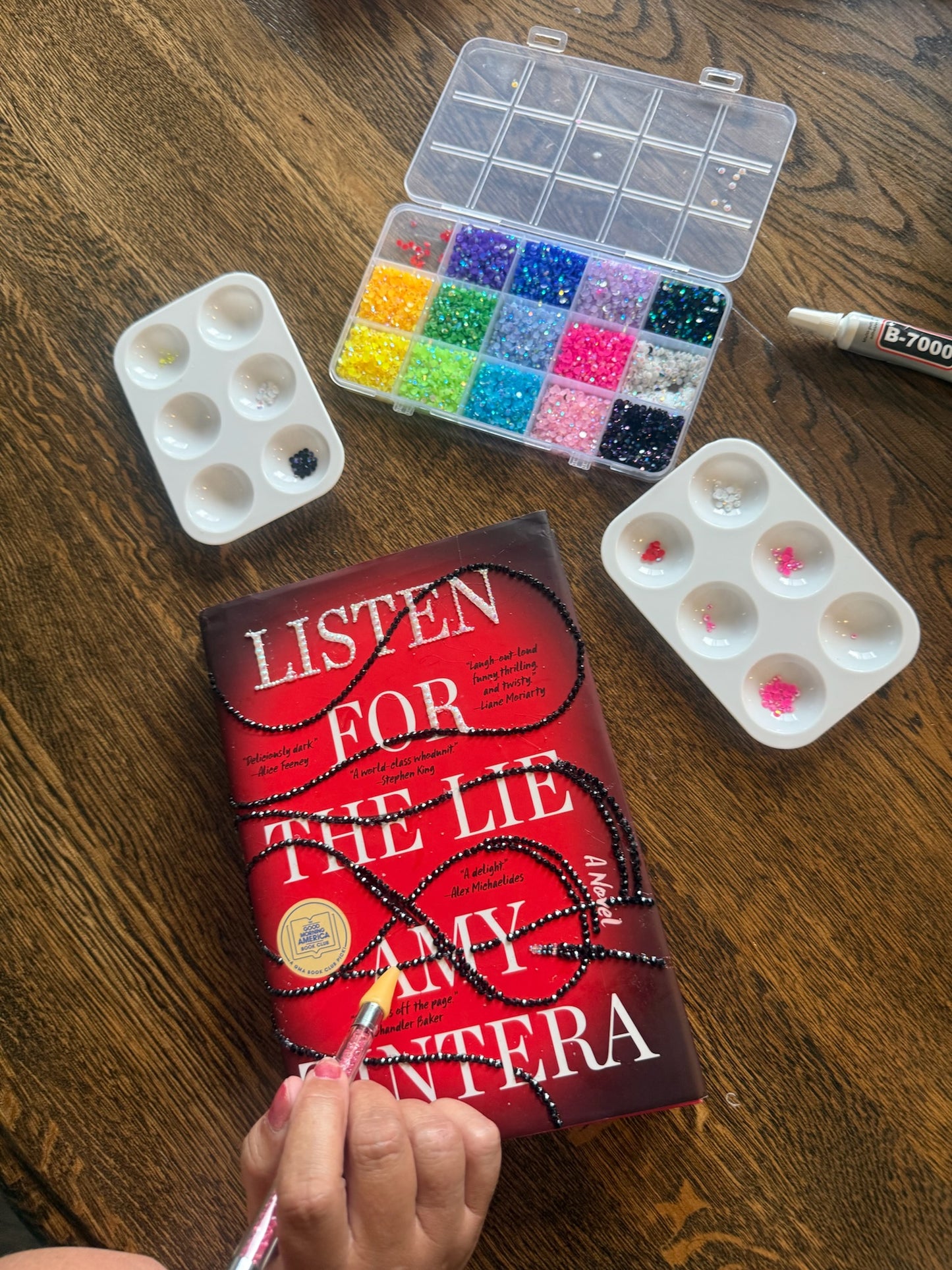 August 18th Book Bedazzle Night