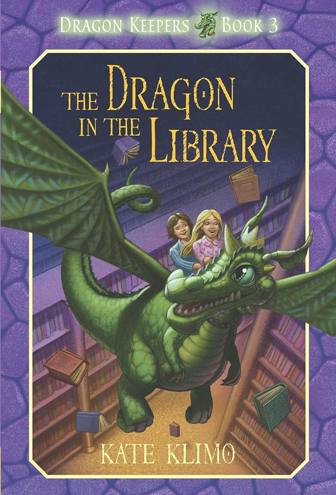 Dragon Keepers #3: The Dragon in the Library cover image