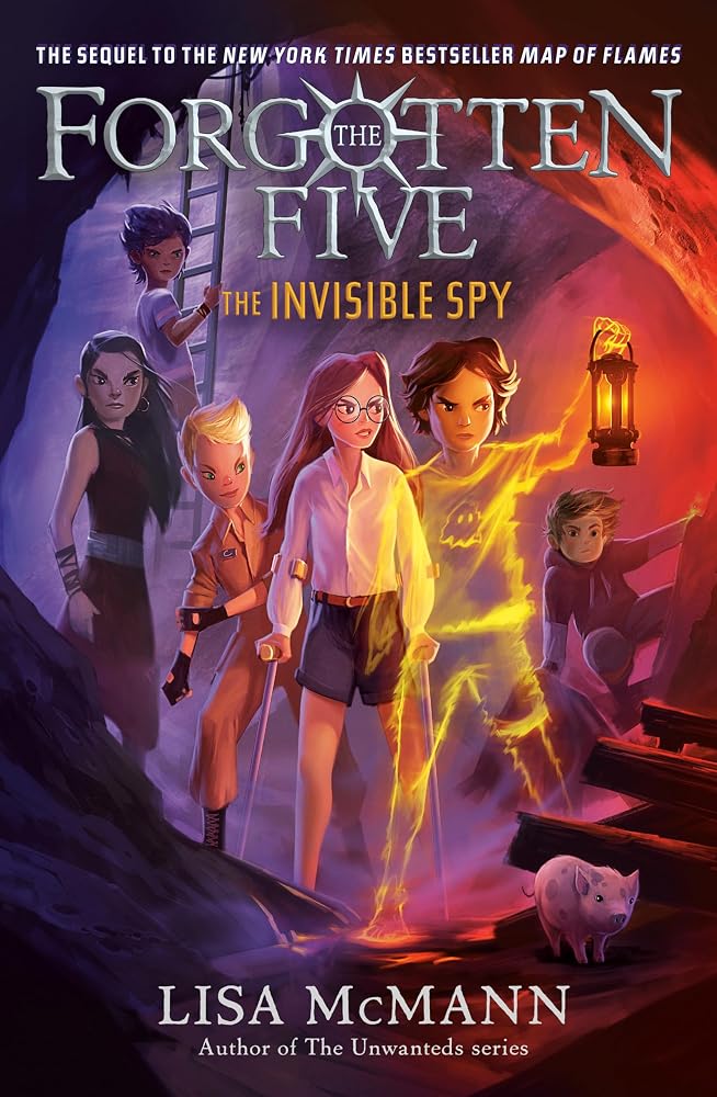 The Invisible Spy (The Forgotten Five, Book 2) cover image