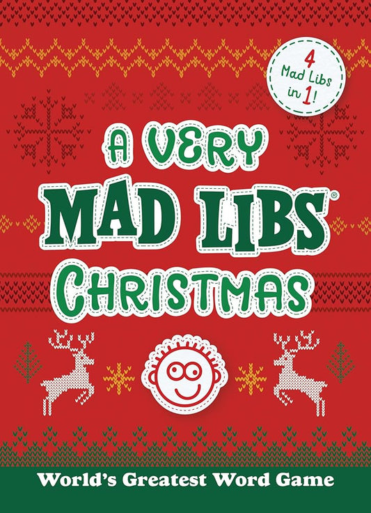 A Very Mad Libs Christmas: 4 Mad Libs in One! cover image