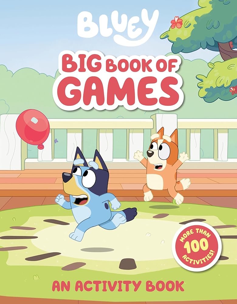 Bluey: Big Book of Games: An Activity Book cover image
