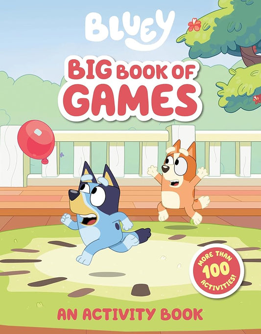 Bluey: Big Book of Games: An Activity Book cover image