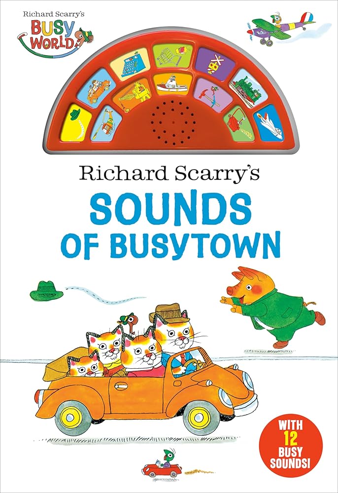 Richard Scarry's Sounds of Busytown (Sound Book) cover image