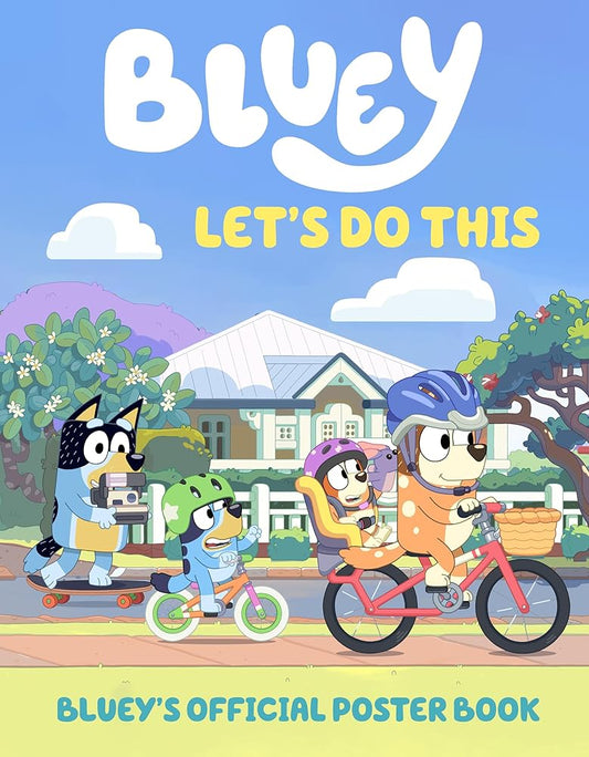 Let's Do This: Bluey's Official Poster Book cover image