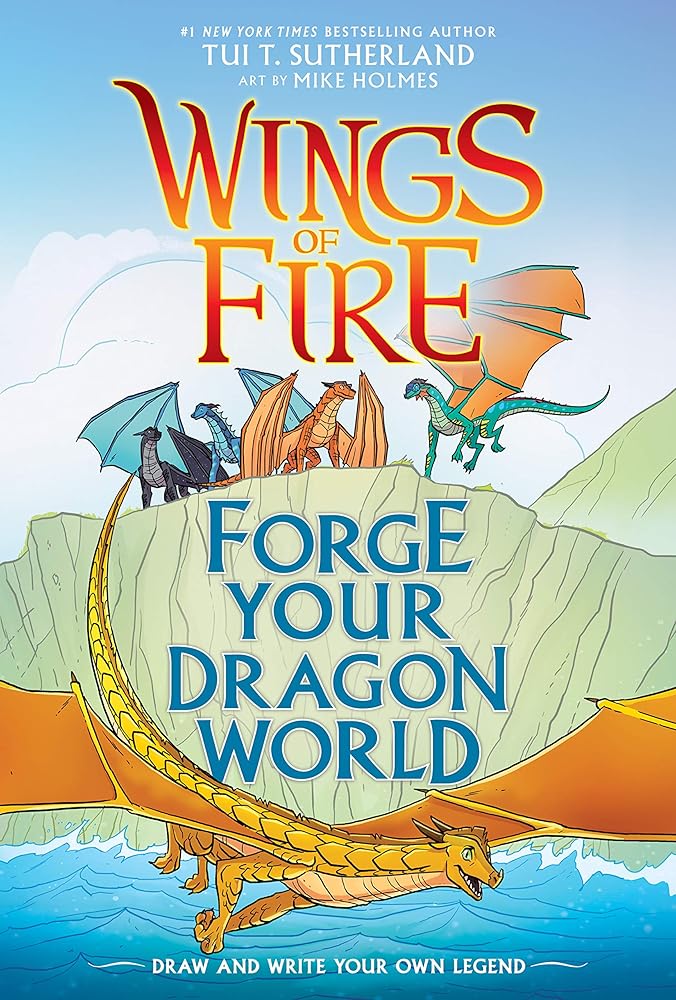 Forge Your Dragon World: A Wings of Fire Creative Guide (Wings of Fire Graphix) cover image