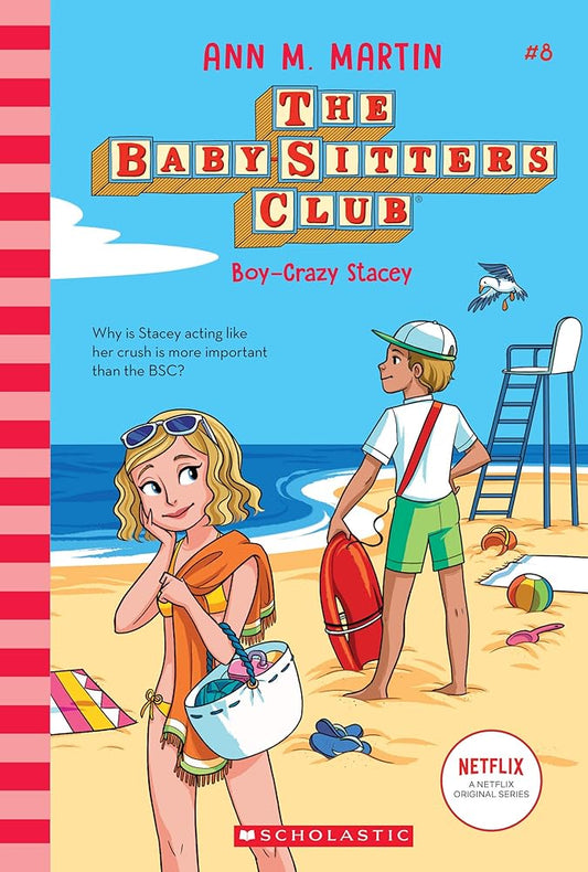 Boy-Crazy Stacey (The Baby-Sitters Club #8) (8) cover image