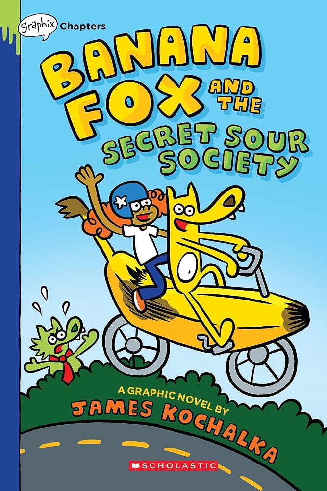 Banana Fox and the Secret Sour Society: A Graphix Chapters Book (Banana Fox #1) (1) cover image