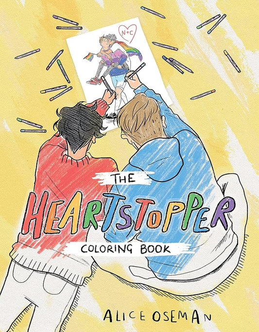 The Official Heartstopper Coloring Book cover image