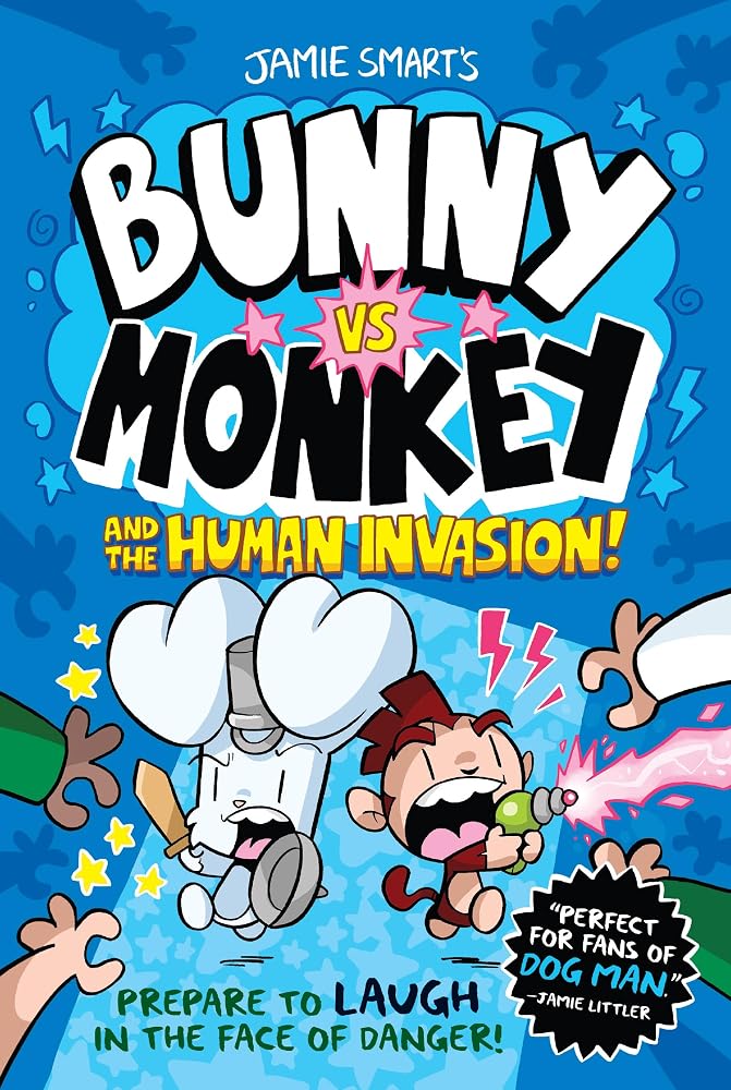 Bunny vs. Monkey and the Human Invasion cover image