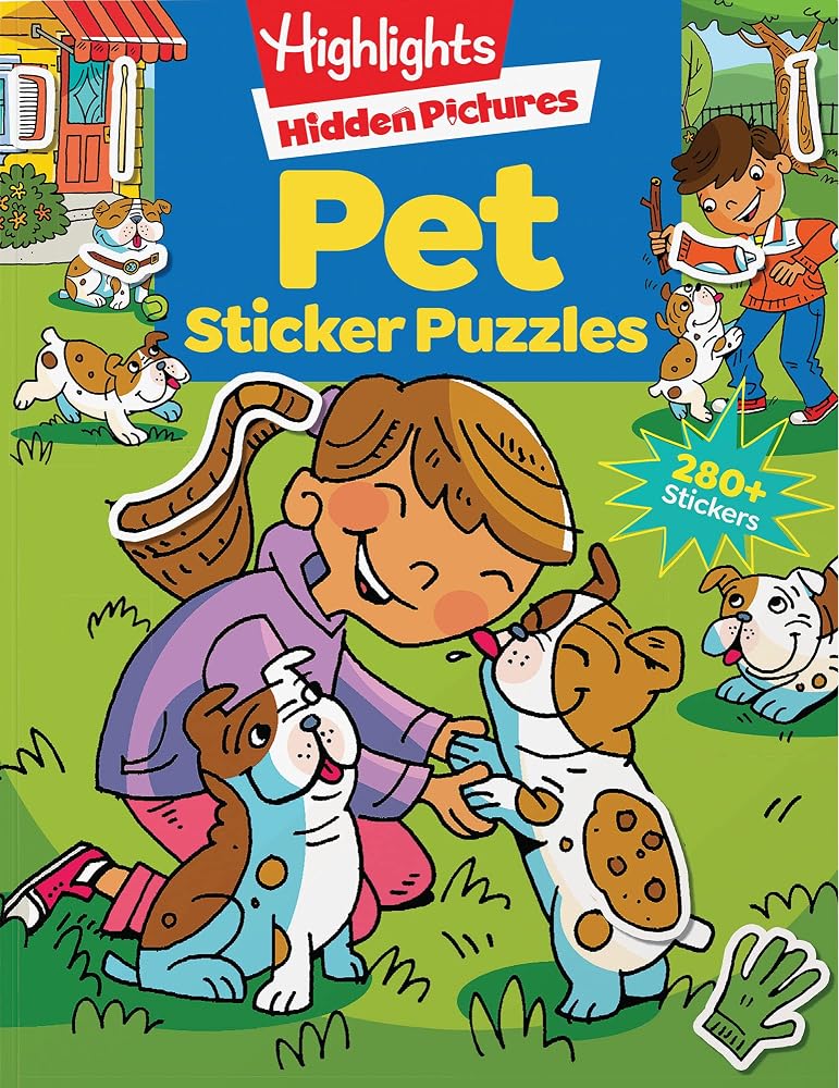 Pet Sticker Puzzles cover image