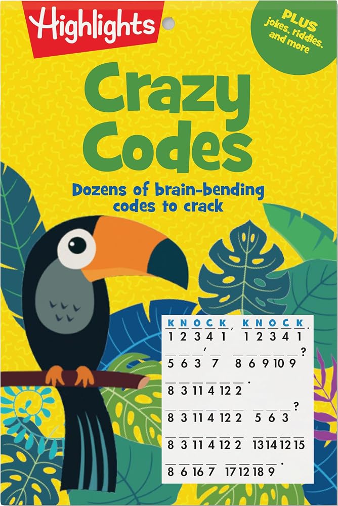 Crazy Codes (Highlights Puzzle Pads) cover image