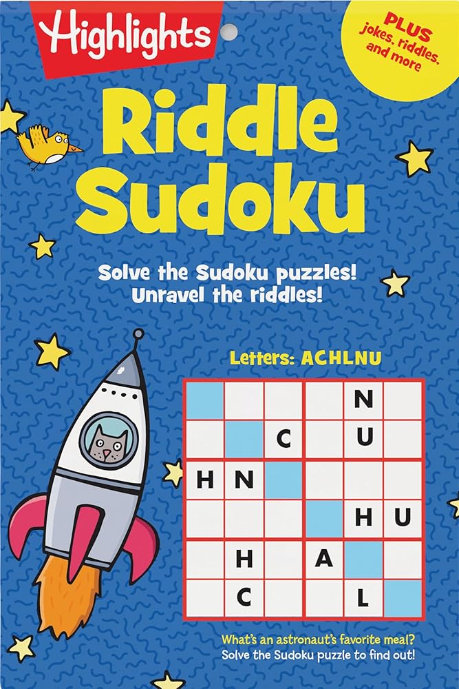 Riddle Sudoku (Highlights Puzzle Pads) cover image