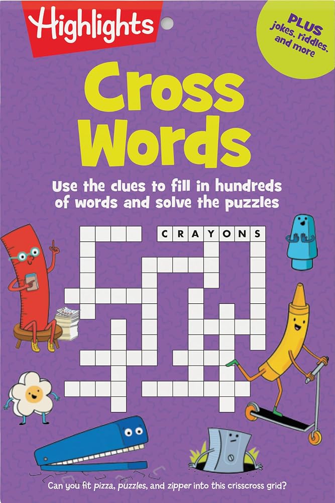 Cross Words (Highlights Puzzle Pads) cover image