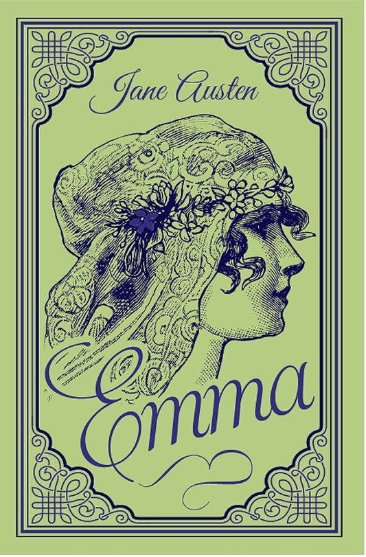 Emma, Jane Austen Classic Novel, (Coming of Age, Social Status, Marriage), Ribbon Page Marker, Perfect for Gifting cover image