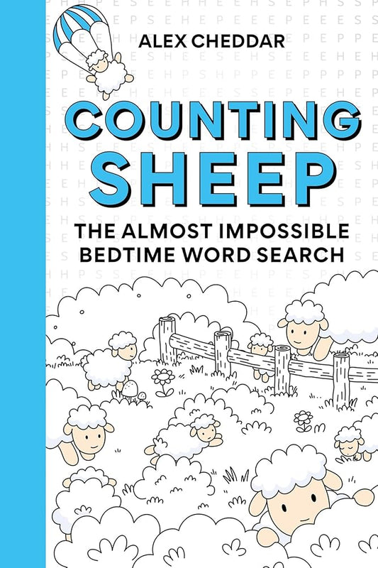 Counting Sheep: The Almost Impossible Bedtime Word Search cover image
