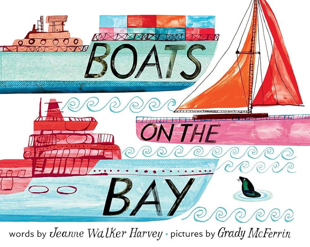 Boats on the Bay: A Board Book cover image