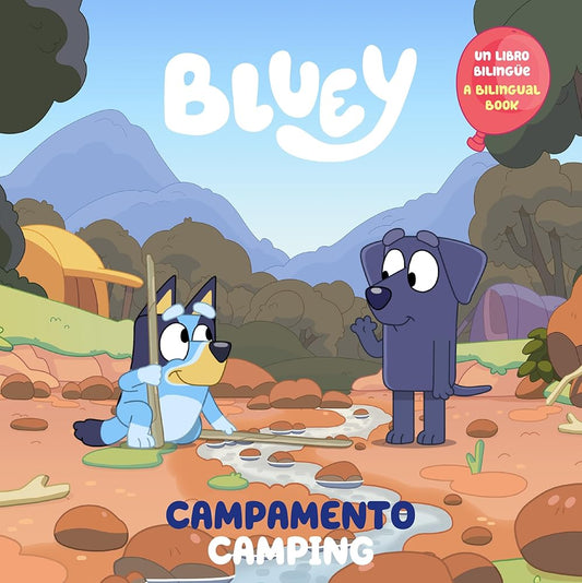 Bluey: Camping/Campamento (Bilingual English-Spanish Edition) cover image
