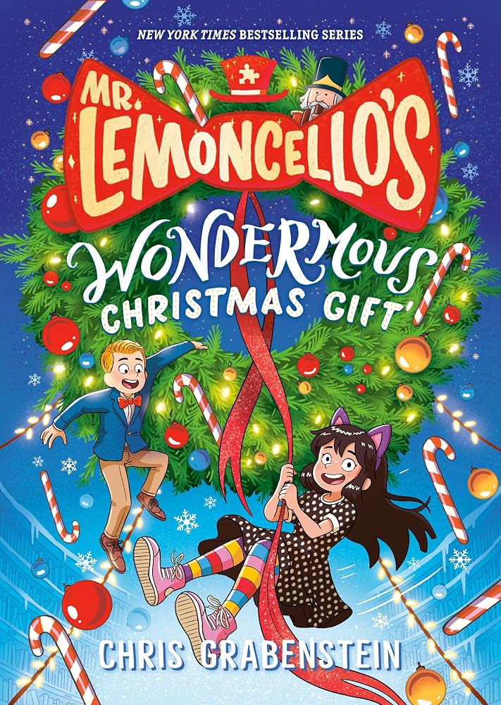 Mr. Lemoncello's Wondermous Christmas Gift (Mr. Lemoncello's Library) cover image