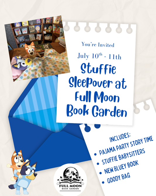 Stuffie Sleepover at Full Moon Book Garden