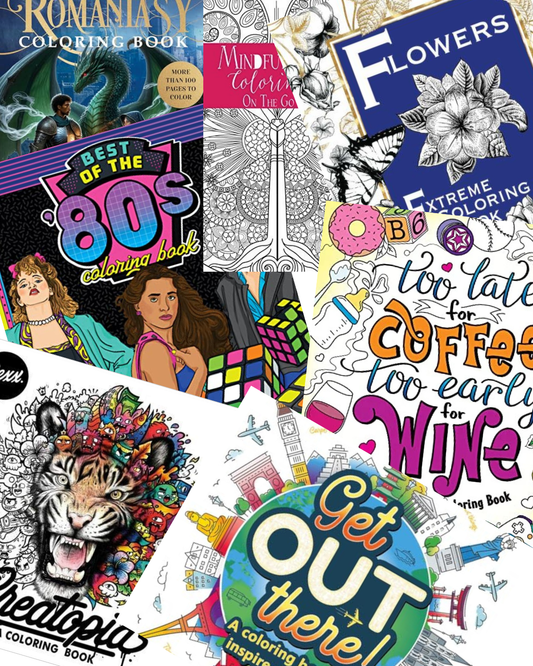 Adult Coloring Night @ Full Moon Book Garden [June 11th]